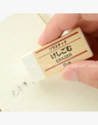 Japonia MUJI wysokiej jakości gumka biały czarny gumowe małe/duży gumka studentów dostaw