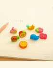 20 sztuk/partia Mini Kawaii Cartoon zwierząt gumka śliczne kreatywne owoce gumy gumka dla dzieci korekta darmo wysyłka