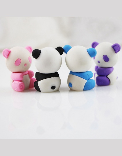 1 sztuk cute Cartoon gumka piękny panda gumka dzieci piśmienne prezent nagrody kawaii szkolne papelaria
