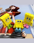 2 sztuk Kawaii SpongeBob gumka piękny Cartoon gumka koreański biurowe Papelaria dla dzieci prezent Escolar Utiles Escolares Pape