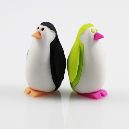 1 sztuk cute Cartoon piękny pingwin gumka dzieci nauka papeterii prezent nagrody kawaii szkolne materiały biurowe papelaria