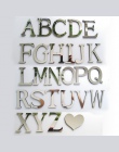 Nowy akrylowe lustro 3D DIY naklejki ścienne naklejki angielskie litery do dekoracji domu osobowość twórcza specjalne