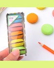 Kreatywny Macaron gumka do mazania śliczne Kawaii cukierki kolor gumki biurowe biurowe artykuły szkolne prezent dla dzieci