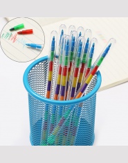 10 kolorów/sztuk DIY wymienne kredki olej pastelowe kreatywne kolorowe ołówek Graffiti Pen dla dzieci malowanie rysunek śliczne 