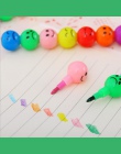7 kolorów kredki kredka kreatywny Cartoon, pokrytych cukrem uśmiech ołówek ołówek prezentuje dzieci w wieku 7 biuro obraz kolor
