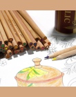 Deli drewniane kolorowe długopis zestaw artykuły do szkoły dostarcza 12/18/24/36/48 kolory ołówek malowanie artystyczne rysunek 