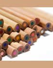 Deli drewniane kolorowe długopis zestaw artykuły do szkoły dostarcza 12/18/24/36/48 kolory ołówek malowanie artystyczne rysunek 