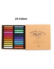 Marie's 12/24/36/48 kolory miękkie mistrzów pastelowe kolorowe rysunek kredą barwnik do włosów Art dostaw