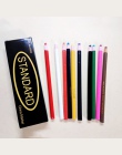 EZONE 3 sztuk ołówek kolorowe słodkie cukierki kolor odkleić Marker smar kredka rolka papieru wosk ołówek do tkaniny szkolne mat