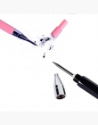 1 sztuk mechaniczny ołówek, 2.0mm wkład ołowiu, czarny/niebieski/różowy baryłkę automatyczny ołówek do egzaminów rysunek