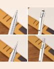 1 sztuk/partia śliczne mechaniczne ołówek Lapiz 0.5mm ołówki mechaniczne powłoki metalowe biurowe i szkolne materiały biurowe pi