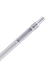 0.5mm 0.7mm grafitowy opracowanie metalowy do pisania automatyczny ołówek szkolne materiały biurowe papiernicze