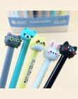 1 PC 0.5/0.7mm śliczne Kawaii królik kot mechaniczny ołówek Cartoon zwierząt automatyczne długopisy dla dzieci koreański biurowe