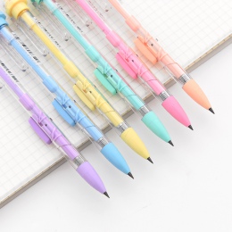 2 sztuk/partia cartoon działalności ołówek 2.0mm mechaniczny ołówek uczniowie nietoksyczny automatyczny ołówek biuro pisanie art