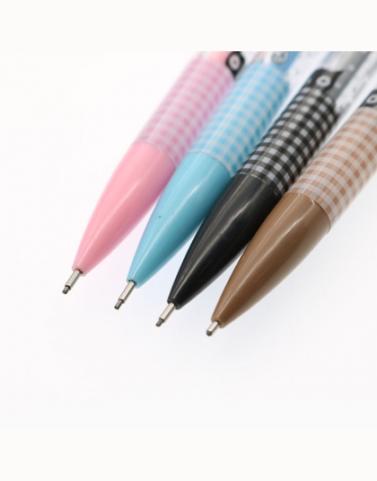 4 sztuk kreatywny uroczy bajka kot serii 0.7mm mechaniczny ołówek dla dzieci Student prezenty papiernicze szkolne materiały biur
