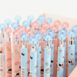 3 sztuk/partia 0.7mm cartoon Mini Sushi Sumikko Gurashi nasadka kulkowa plastikowy ołówek mechaniczny automatyczny długopis dla 