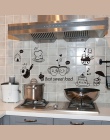 Kuchnia naklejki ścienne kawy słodkie jedzenie DIY Wall Art naklejka dekoracji piekarnik jadalni tapety naklejki ścienne pcv/kle