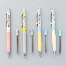 0.3mm śliczne kolorowe plastikowy ołówek mechaniczny prosty świeży automatyczne zestaw kredek For przybory szkolne koreański Kaw