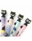 Mały czarny kot kieszeni ołówek automatyczny długopis dla Kid szkolne materiały biurowe