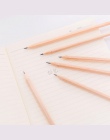 10 sztuk HB ołówki drewniane szkicowania ołówek czarny rdzeń surowego drewna nietoksyczny dla dzieci ołówek szkoła biurowe artyk