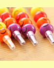 7 kolorów kredki kreatywny cukier-Haws Cartoon uśmiech Graffiti Pen biurowe prezenty dla dzieci Wax kredka ołówek rozmiar: 11.8 