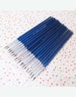 10 sztuk/zestaw grzywny ręcznie malowane cienki hak linii pióro niebieski Baton do rysowania artystycznego pióro farby akcesoria