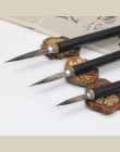3 sztuk/zestaw miedzi haczyk wędkarski linia grzywny pędzel pędzel do chińskiej kaligrafii pędzel Art stacjonarne obraz olejny p