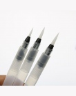3 sztuk o różnej wielkości wielokrotnego napełniania długopisy kolorowe kredki pióro atramentowe atrament miękkie pędzle do akwa