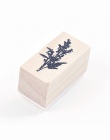 W stylu Vintage słodkie zwierząt rośliny ozdoba pieczęć drewniane i gumowe stemple do scrapbookingu materiały piśmienne DIY craf
