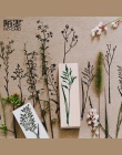 XINAHER Vintage las rośliny liść dekoracji pieczęć drewniane i gumowe stemple do scrapbookingu materiały piśmienne DIY craft sta