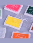 5.2*7.2 cm plac czysty kolor kolorowy atrament pad mini gąbka DIY pieczęć odcisk atramentowy artykuły papiernicze artykuły szkol