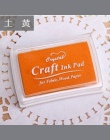 Hot Chic dziecko Craft na bazie oleju DIY odcisk atramentowy do pieczątek tkaniny drewno papier Scrapbooking 15 kolorów Inkpad p