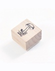 W stylu Vintage zwierząt geometryczne gruzu znaczek DIY drewniane i gumowe stemple do scrapbookingu piśmienne scrapbooking stand