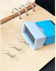 Dostosowane światłoczuły podpis pieczęć DIY twój nazwa cartoon znaczek scrapbooking do ręcznego dekorowania albumów pamiętnik ka