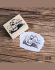 W stylu vintage cartoon mały książę, drewno, znaczek, DIY craft drewniane i gumowe stemple do scrapbookingu pamiętnik standardow