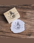 W stylu vintage cartoon mały książę, drewno, znaczek, DIY craft drewniane i gumowe stemple do scrapbookingu pamiętnik standardow
