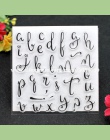 Litery alfabetu angielskiego księga gości DIY zdjęcia karty pieczątka jasne przejrzysty znaczek 10x10 cm 8071322