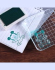 Transparent wyczyść znaczki Mickey Cartoon do Scrapbooking DIY silikonowy Seal zdjęcie ozdoba do albumu tłoczenie Folder arkuszy