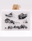 ZFPARTY Snow Mountain przezroczysty przezroczysty silikon znaczki dla DIY Scrapbooking/karty podejmowania/arkusze dekoracyjne