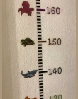 Pomiar wysokości naklejki ścienne Cartoon podmorski zwierzęta naklejki ścienne dla dzieci Baby Room przedszkole dekoracje