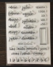 Hiszpański przezroczysty przezroczysty pieczęć silikonowa/uszczelnienie do DIY scrapbooking/album fotograficzny dekoracyjne jasn