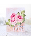 Życzliwość wyczyść znaczki zestaw zima Rose uszczelnienie dla DIY Album Scrapbooking DIY Craft Decor przezroczyste Stempels sili