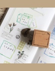 XINAHER w stylu Vintage serii Note, drewno, znaczek, DIY, drewniane i gumowe stemple do scrapbookingu piśmienne scrapbooking sta
