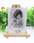 24 style piękny dziewczyna przezroczysty przezroczysty stempel arkusz silikonowy Scrapbooking zdjęcie ozdoba do albumu Craft DIY