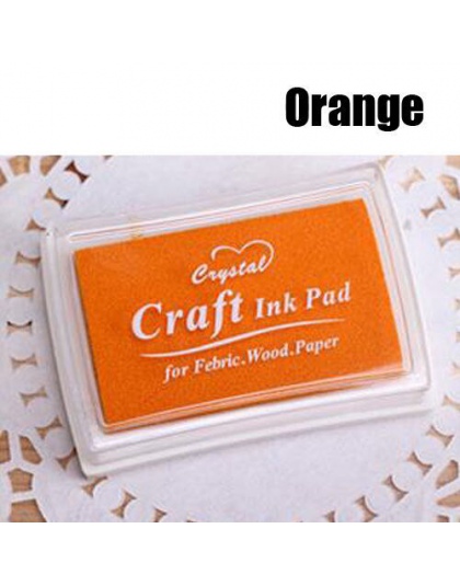 DIY gąbka na bazie wody wielu kolor Craft Inkpad Scrapbooking stemple dekoracje papierowe linii papilarnych akcesoria do szycia