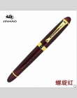 JINHAO X450 matowe czarny i złoty 0.7mm szeroki stalówka pióro wieczne JINHAO 450