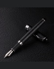 Nowy Jinhao X750 Deluxe matowy czarny Medium stalówka 18kgp wieczne pióro
