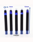 Luksusowe jakości 5 sztuk niebieski atrament Jinhao kolor zestaw 0.38/0.5mm pióro wieczne artykuły piśmiennicze dla uczniów dost