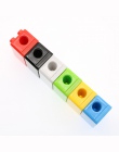 6 sztuk kreatywny uroczy bajka zabawki klocki plastikowa temperówka prezent dla dzieci Student biurowe (losowy kolor)