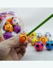 5 sztuk losowe moda mini piłka nożna temperówka kreatywny Trend kształt piłki nożnej temperówka dla dzieci prezent